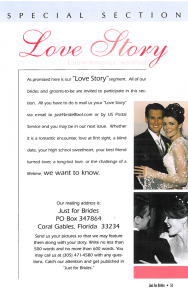 Just For Brides Winter-Spring 2004