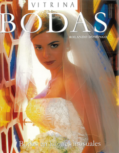 Vitrina Bodas