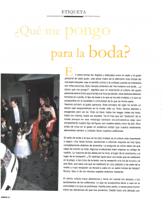 Vitrina Bodas