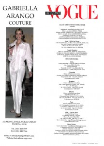 Vogue August 2001